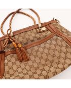 Tote bag Bella beige - 31 x 23 x 12 cm