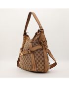 Sac Hobo Running beige - 33 x 38 x 18 cm