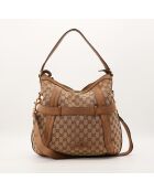 Sac Hobo Running beige - 33 x 38 x 18 cm
