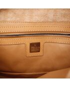 Sac Mamma Baguette Laine orange - 26 x 17 x 4 cm