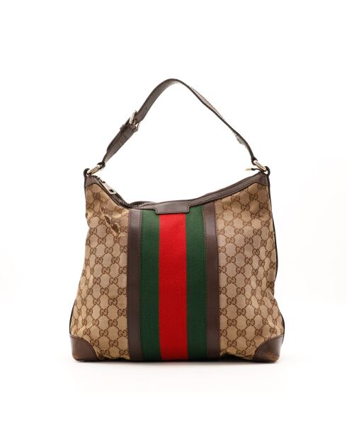 Sac Hobo Web beige - 32 x 31 x 13 cm