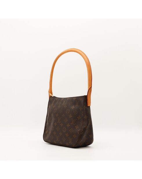 Sac Looping MM marron - 24 x 22 x 10 cm