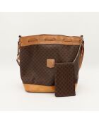 Sac Seau Macadam marron - 26 x 28.5 x 12 cm