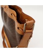 Sac Seau Macadam marron - 26 x 28.5 x 12 cm
