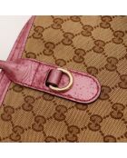 Tote bag Bambou beige - 35 x 25 x 12 cm