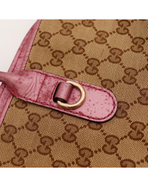 Tote bag Bambou beige - 35 x 25 x 12 cm