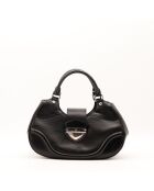Sac en cuir Montaigne Épi noir - 31 x 15 x 13 cm