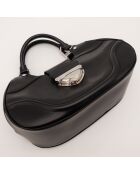 Sac en cuir Montaigne Épi noir - 31 x 15 x 13 cm
