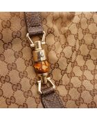 Sac en cuir New Jackie Hobo Bamboo beige - 41 x 37 x 6 cm