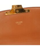 Sac Triomphe cognac - 22 x 15.5 x 6 cm