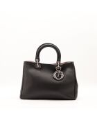 Sac en cuir Diorissimo noir - 38 x 27 x 12 cm
