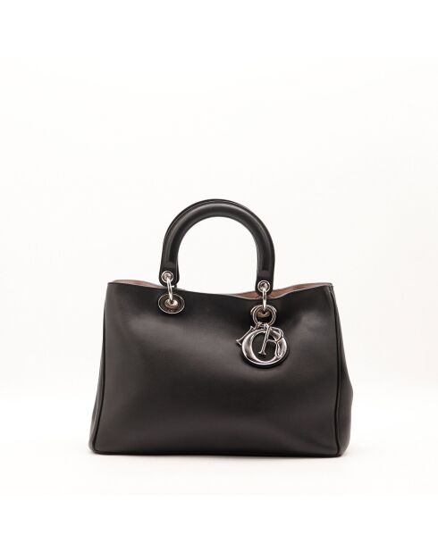 Sac en cuir Diorissimo noir - 38 x 27 x 12 cm