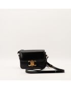 Sac en cuir Triomphe Teen noir - 18.5 x 13.5 x 7 cm