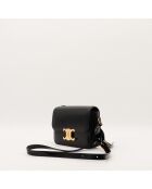 Sac en cuir Triomphe Teen noir - 18.5 x 13.5 x 7 cm