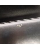 Sac en cuir Triomphe Teen noir - 18.5 x 13.5 x 7 cm