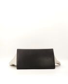 Sac en cuir Trapèze tricolore - 48 x 24 x 33 cm