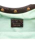 Sac Hobo Bambou Broderie noir - 29 x 24 x 3 cm