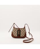 Sac Jackie 1961 Mini marron - 19 x 13 x 3 cm