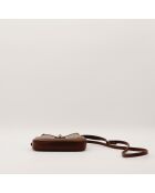 Sac Jackie 1961 Mini marron - 19 x 13 x 3 cm
