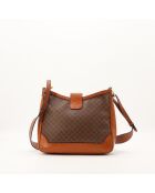 Sac Hobo Macadam marron - 27 x 24 x 8 cm