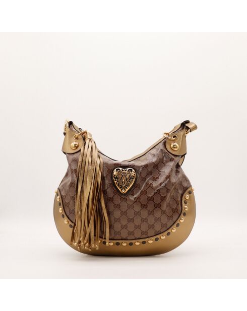 Sac Babouska marron - 37 x 33 x 7 cm