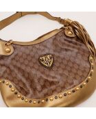 Sac Babouska marron - 37 x 33 x 7 cm