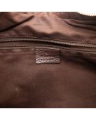 Sac Hobo Web Crystal marron - 38 x 27 x 13 cm