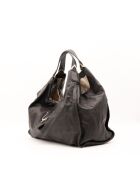 Sac en cuir Stirrup Hobo noir - 36 x 29 x 18 cm