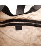 Sac en cuir Stirrup Hobo noir - 36 x 29 x 18 cm