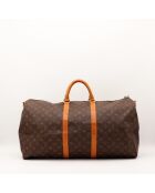 Sac de voyage Keepall 55 Bandoulière marron - 55 x 31 x 26 cm
