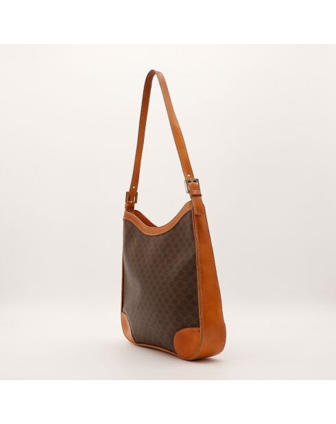 Sac Hobo marron - 26 x 29 x 6 cm