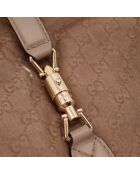 Sac New Jackie Velours marron - 36 x 29 x 5 cm