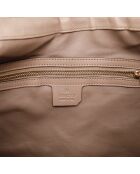 Sac New Jackie Velours marron - 36 x 29 x 5 cm