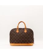 Sac Alma PM marron - 32 x 23 x 15 cm