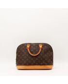 Sac Alma PM marron - 32 x 23 x 15 cm