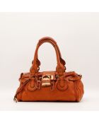 Sac en cuir Paddington terracotta - 36 x 20 x 19 cm