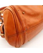 Sac en cuir Paddington terracotta - 36 x 20 x 19 cm