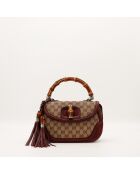 Sac Bambou 1947 beige - 25 x 17 x 9 cm