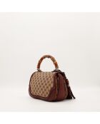 Sac Bambou 1947 beige - 25 x 17 x 9 cm