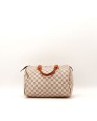 Sac Speedy 30 Damier beige - 30 x 21 x 17 cm