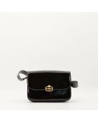 Sac en cuir Sulky noir - 24 x 17 x 6 cm