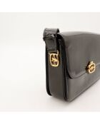 Sac en cuir Sulky noir - 24 x 17 x 6 cm