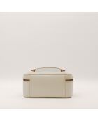 Vanity en cuir gris - 22 x 11 x 14 cm