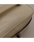 Vanity en cuir gris - 22 x 11 x 14 cm