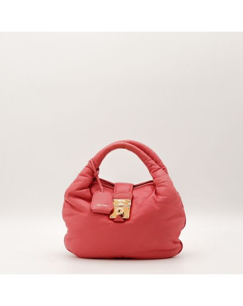 Sac en cuir Hobo Bubblegum rose - 23 x 20 x 3 cm