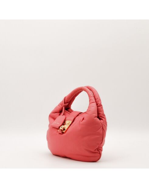 Sac en cuir Hobo Bubblegum rose - 23 x 20 x 3 cm