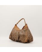 Sac Hobo D Ring marron - 37 x 25 x 16 cm