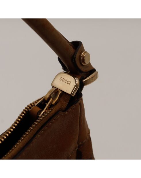 Sac Hobo D Ring marron - 37 x 25 x 16 cm