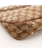 Sac Mini Hobo Anita Bambou beige - 28 x 19 x 7 cm