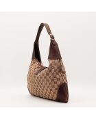 Sac Jackie Bouvier marron - 38 x 27 x 3.8 cm